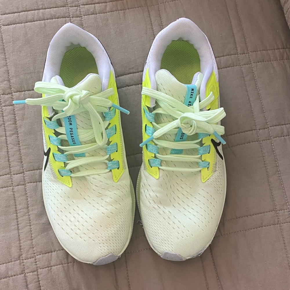 Air Zoom Pegasus Neon Green Athletic Shoes